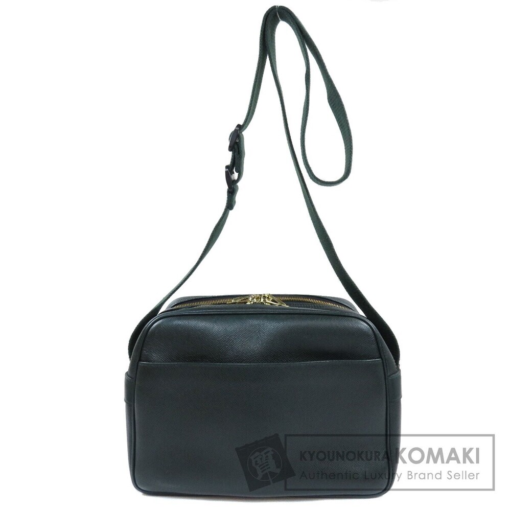 Louis Vuitton Reporter Shoulder Bag Taiga Leather